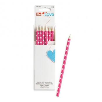 Markierstift Prym Love pink, weiße Markierung 610851
